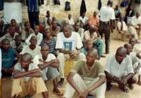 Prisoners in courtyard 200